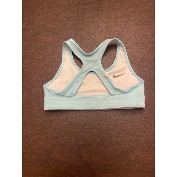 Nike Dri Fit Sports Bra Light Blue Size Small - Picture 2 of 3